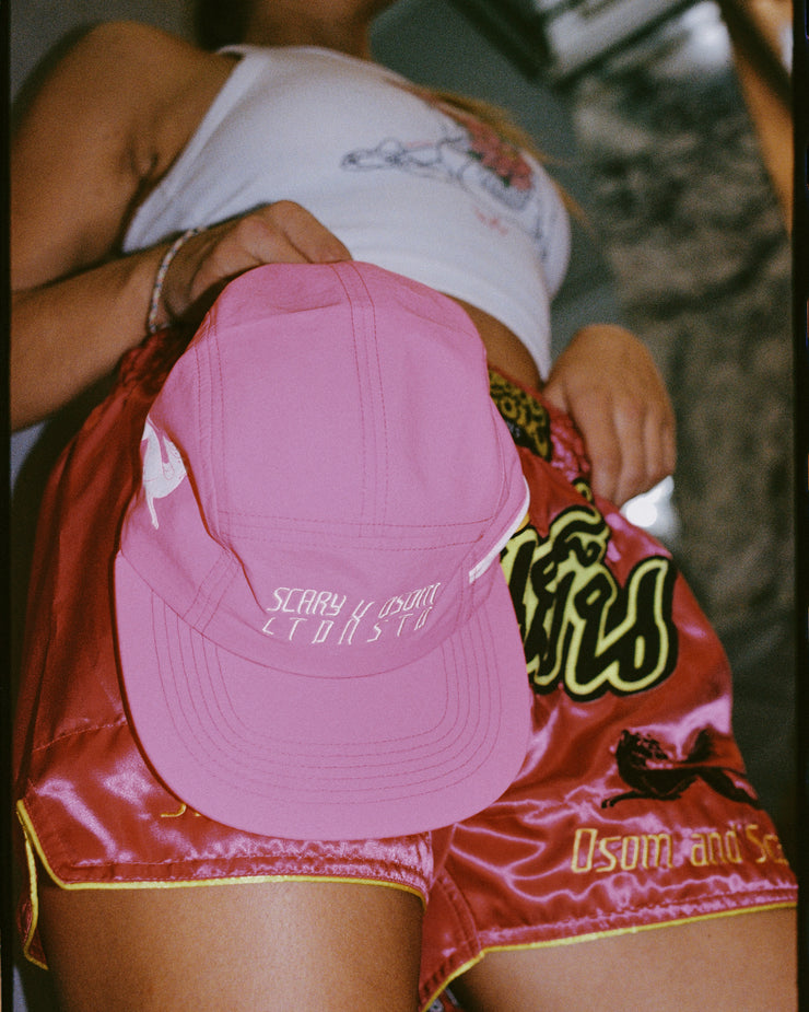 OSOM: X-SHIELD 5-PANEL CAP PINK