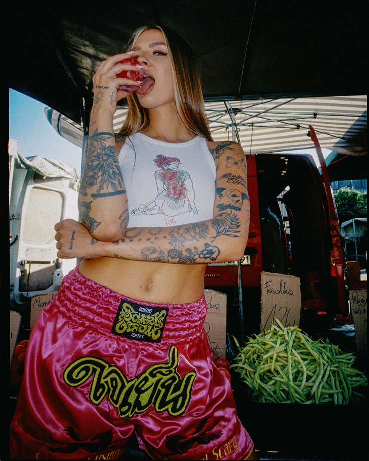 OSOM: CANDY MUAY THAI SHORTS