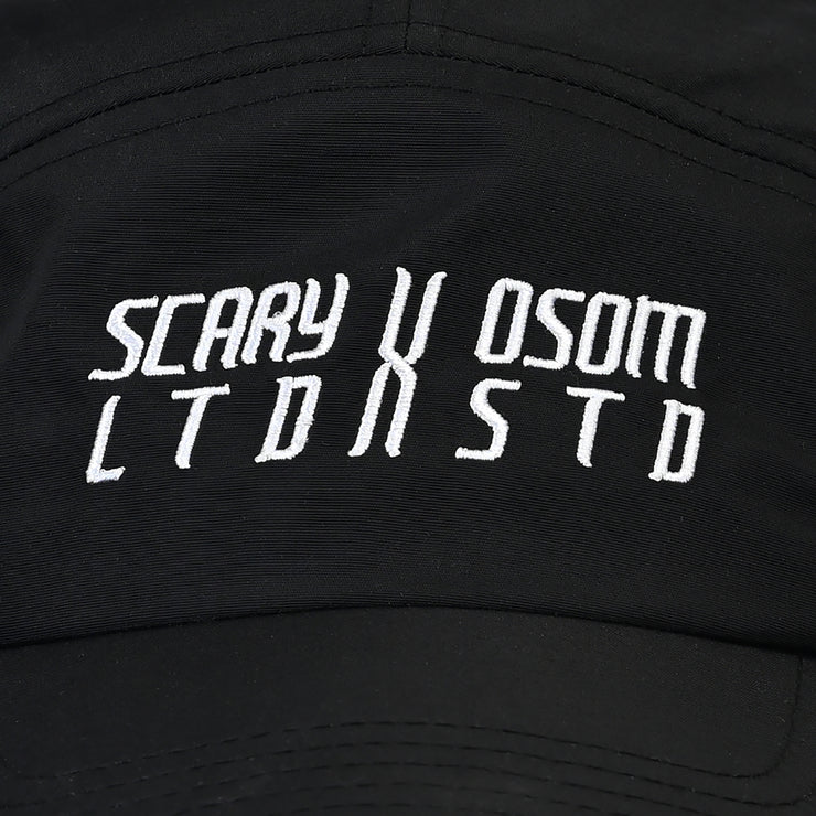 OSOM: X-SHIELD 5-PANEL CAP BLACK