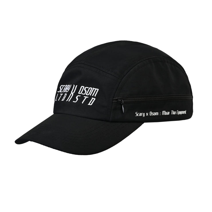 OSOM: X-SHIELD 5-PANEL CAP BLACK