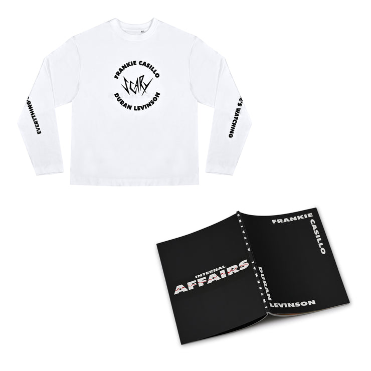 DURANITE x FRANKIE CASILLO: WHITE LONGSLEEVE + PHOTOBOOK