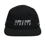 OSOM: X-SHIELD 5-PANEL CAP BLACK