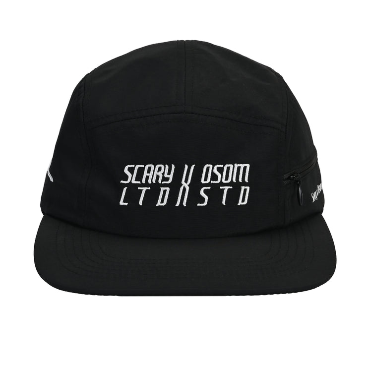 OSOM: X-SHIELD 5-PANEL CAP BLACK