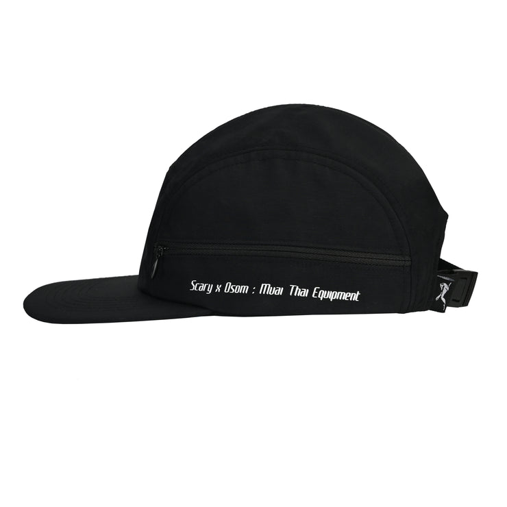 OSOM: X-SHIELD 5-PANEL CAP BLACK