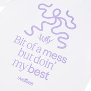 WELLBEE: BIT OF A MESS (WHITE)