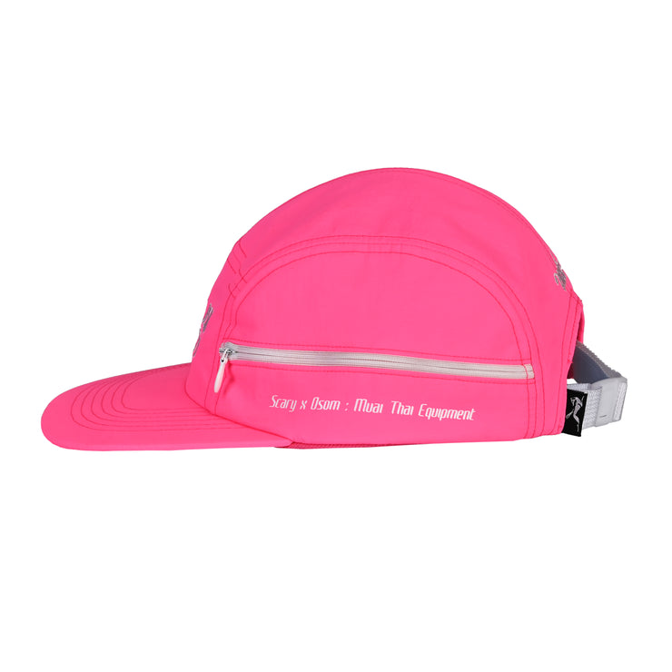 OSOM: X-SHIELD 5-PANEL CAP PINK
