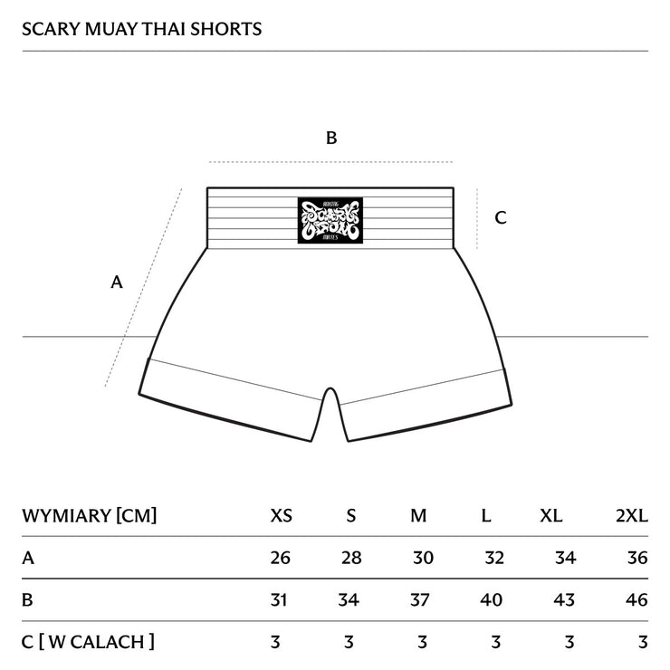 OSOM: CANDY MUAY THAI SHORTS